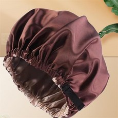 헤어캡 샤워캡 트리트먼트용 방수 사우나 찜질방 목욕 샤워 모자, 1개, SIS-368 사우나캡_02.브라운