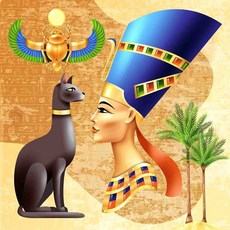 TS-EG 埃及0021-蝶谷巴特餐巾紙，藝術拼貼專用紙，DIY手工藝材料，餐桌裝飾餐巾紙, 1個, 22.5x22.5