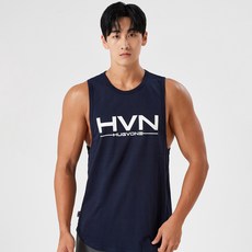 HUGVONE 男款大徽標HVN無袖背心