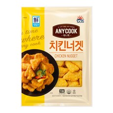 [사조대림] 애니쿡 치킨너겟 1kg x 3개