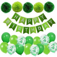 市集感繽紛生日派對組, 類型5, 1套