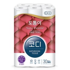 CODI 厚實3層衛生紙, 30m, 1個, 30入