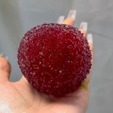 [샤베트 슬러쉬 슬랑이 스무디 말랑이] ASMR 힐링 촉감 스트레스해소 스트레스볼, 버건디, 1개 버건디, 1개