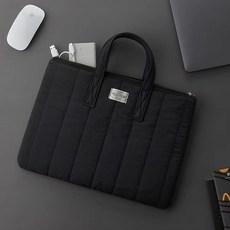 코지스 14인치 15인치 15.6인치 노트북가방 노트북파우치, 블랙