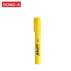 동아 네오라인 형광펜 단색 소프트/브라이트 형광펜 1자루 학생형광펜 문구형광펜, 소프트, 레몬