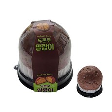 키오키 먹지마 두쫀쿠 쫀득 말랑이 스퀴시, 1개, 브라운