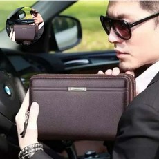 더그 지폐 명함 남성용 손가방 수납 클러치백 파우치