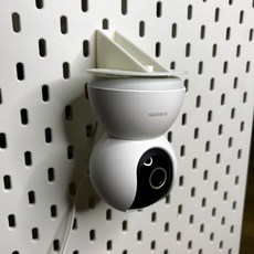 攝影機架，適用於IKEA SKADIS洞洞板, 1個, 白