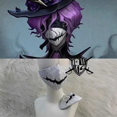 第五人格 傑克寧芙獎COS道具面具 Cosplay道具面具 專業定制, 1個, 面具加急