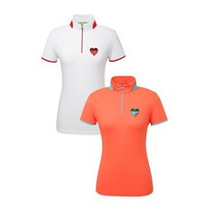 데니스골프여성 엠라인 여자 반팔 카라티셔츠_S17MLTS658 897136