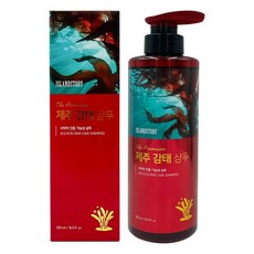 NEW 제주 감태샴푸 500ml 아일랜드스토리 식약처 기능성 식물성, 1개