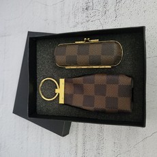 동전지갑 열쇠지갑 동전케이스 선물 키링 도장지갑 도장케이스 열쇠고리, 1세트, style01