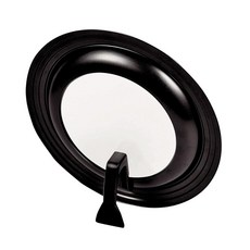 펄 금속 유리창 포함 서다 프라이팬 냄비 뚜껑 28_32cm용 실리콘 가공 스탠딩 팬 커버 스마일쿡 HB-3692