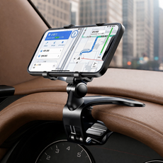 포레샵 강력고정 차량용 대시보드 거치대, 블랙, 1개