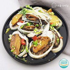 쏘울다이닝 완도 당일주문 당일생산 갓담근 간장 전복장 500g, 1개