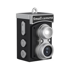 跨境復古ccd相機高清拍照錄像迷你卡片機濾鏡補光數碼相機學生黨, 如圖, CCD17黑色