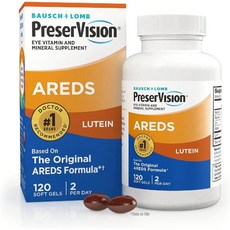 바슈롬 PreserVision AREDS 루테인 120캡슐, 1개, 120정