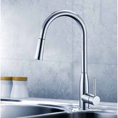 美國DAWN AB50-3318C 伸縮龍頭 花灑切換 加高吧檯/中島適用 無鉛銅, 1個