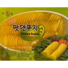 동광식품 반달단무지, 1개, 2.8kg