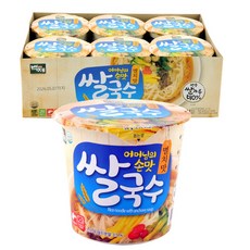 백제 쌀국수 멸치맛, 58g, 24개