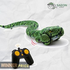 세이온 반디 RC로봇 뱀장난감 아쿠아스네이크 무선조종 수영가능 물놀이 완구 욕조