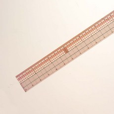 오렌지미싱 아이론 그레이딩자 센티인치겸용 다리미자 60cm 24in, 1개
