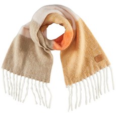 Vince 여성용 브러시드 오버사이즈 알파카 스트라이프 스카프 코랄