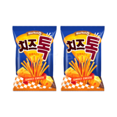 마켓오 치즈톡 달콤치즈맛, 80g, 2개