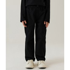 매장정품 무신사스탠다드 MUSINSA STANDARD KIDS 속기모 레귤러 핏 밴딩 치노 팬츠 [블랙] MKEPCBK02-BK 528017