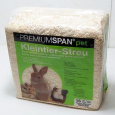 프리미엄 스판 15L 소동물 햄스터 베딩 톱밥, 1개