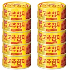 동원 고추 참치, 85g, 10개
