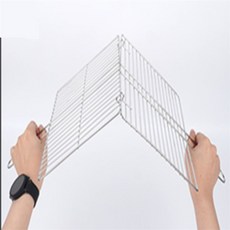 민쓰마마 스텐 석쇠 구이용석쇠, 실버, 소, 1개