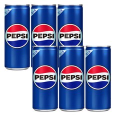 펩시 콜라 업소용, 245ml, 6개