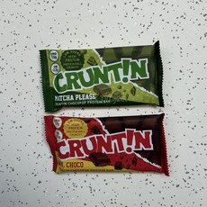 크런틴 초코팝 단백질바 48.5g_(초코3 + 말차플리즈3), 6개, 48.5g