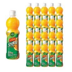 원하프고칼슘오렌지500ml/웅진총알배송, 500ml, 20개