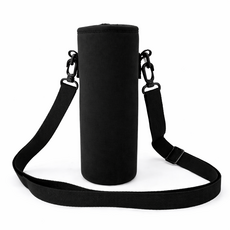 필트라이트 텀블러 파우치 보온병 커버 파우치 여름 운동용 산책용, 블랙, 1개