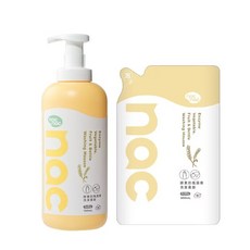 nac nac 酵素奶瓶蔬果洗潔慕斯, 1, 700ml