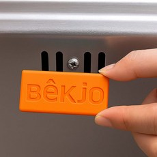 주방 싱크대 냄새차단 트랩 구멍마개 오버플로우 물막이 덮개 물마개, 1개, 오렌지