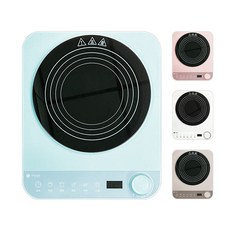 【公司貨保固】超薄IH智能電磁爐 觸控調節 黑晶電陶爐 便攜家用快煮爐 電子爐, CB1128-1(藍)