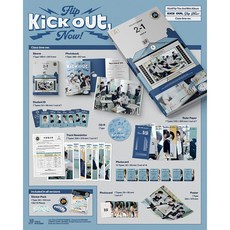 킥플립(KickFlip) - 미니 2집 Kick Out Flip Now! 일반반 / 버전선택, Class Time Ver.(2-1)., Class Time Ver. (2-1)