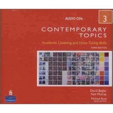 Contemporary Topics 3 Audio CDs Compact Disc, Pearson Education ESL