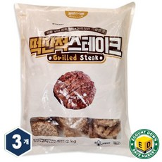 맘모스 떡산적 스테이크 2kg, 3개
