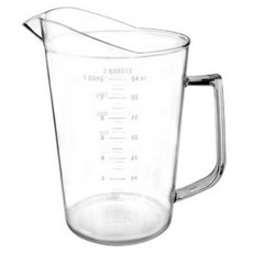 [셰프앤쿡] SK CAMEL PC 계량컵, 투명, 2L