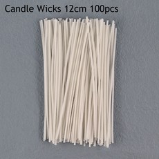 100 개/대 왁스 코튼 캔들 Wicks 세트 무연 왁스 코어 DIY 간장 왁스 코어 짠 등유 램프 양초 만들기 용품, 100개