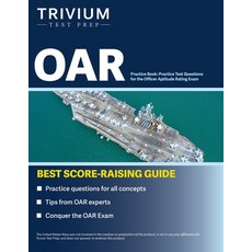 (영문도서) OAR Practice Book: Practice Test Questions for the Officer Aptitude Rating Exam Paperback, Trivium Test Prep, English, 9781637980897