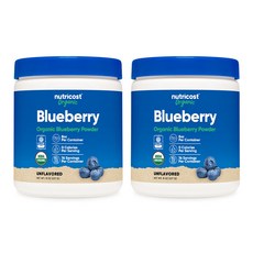 Nutricost Blueberry 뉴트리코스트 블루베리 227g 2팩, 2개