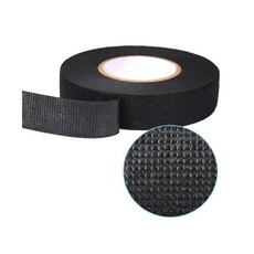 차량 소음방지 배선정리 보호 테이프 블랙 폭19mm 흡음효과 부직포 테이프, 흡음 테이프15M