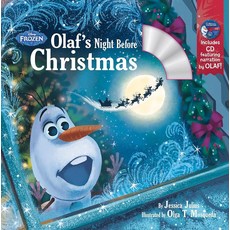 [5] Olaf's Night Before Christmas Book & CD (Disney Frozen), [5] Olaf's Night Before Christ