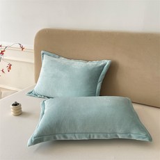 純色枕套 牛奶絨材質 加厚設計 珊瑚絨觸感 一對裝 枕芯套 冬季保暖 舒適睡眠+俞蘭【加厚牛奶絨 親膚保暖】+48*74cm一對, 俞蘭【加厚牛奶絨 親膚保暖】