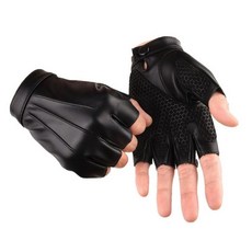 가죽반장갑 바이크 운전용 장갑 사이클링 글러브 드라이빙 업그레이드마스크 XL, S, 스탠다드플리스미포함